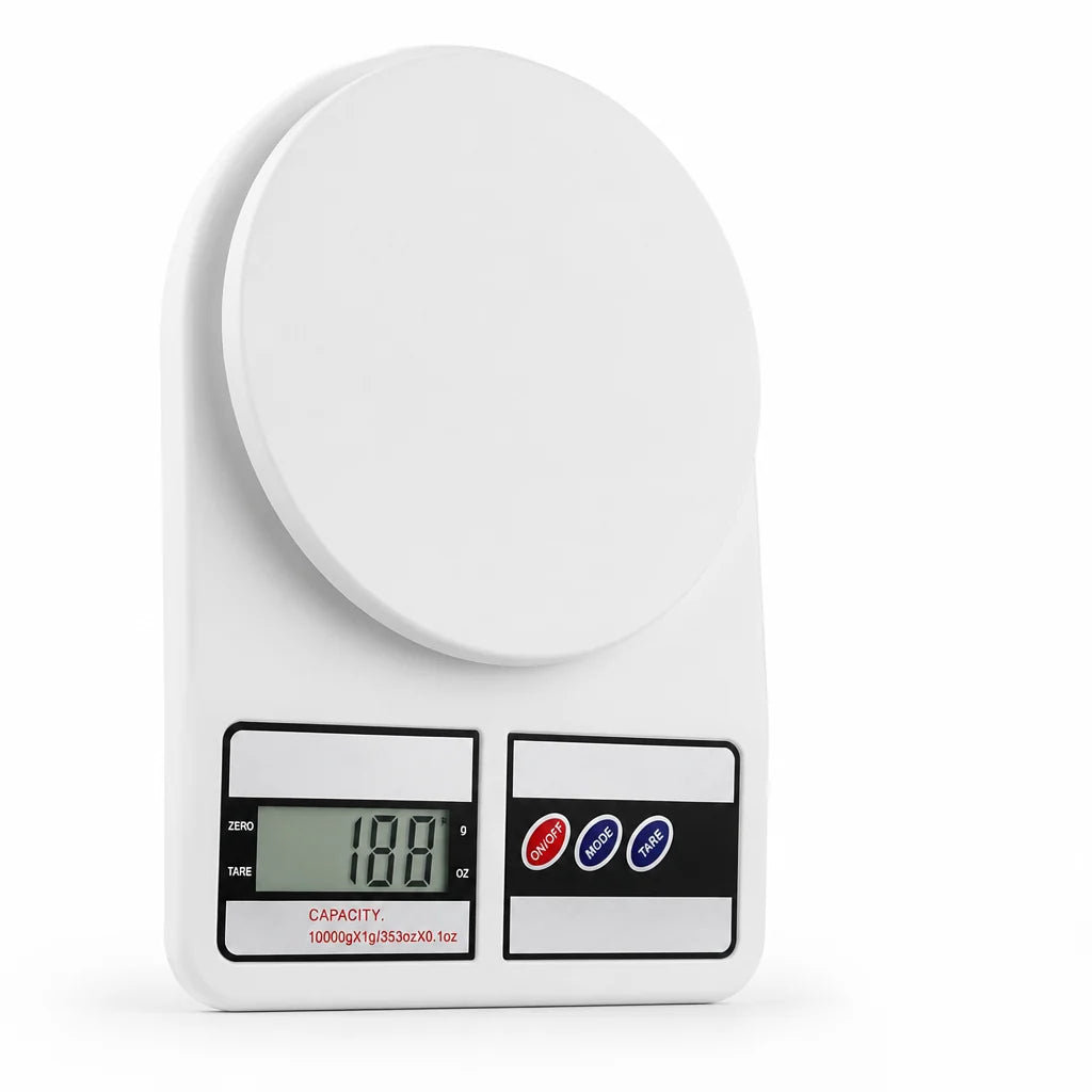 Digital Kitchen Scale 1g Accuracy & Stainless Steel