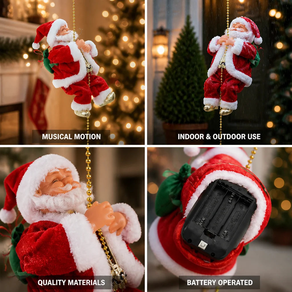 Animated Santa Decoration Musical & Lighted (Indoor Outdoor)