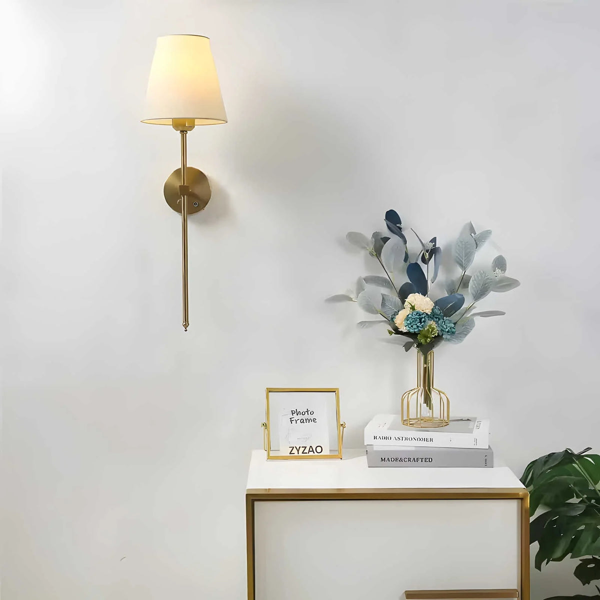Wireless Wall Lights Remote Control LED Sconce