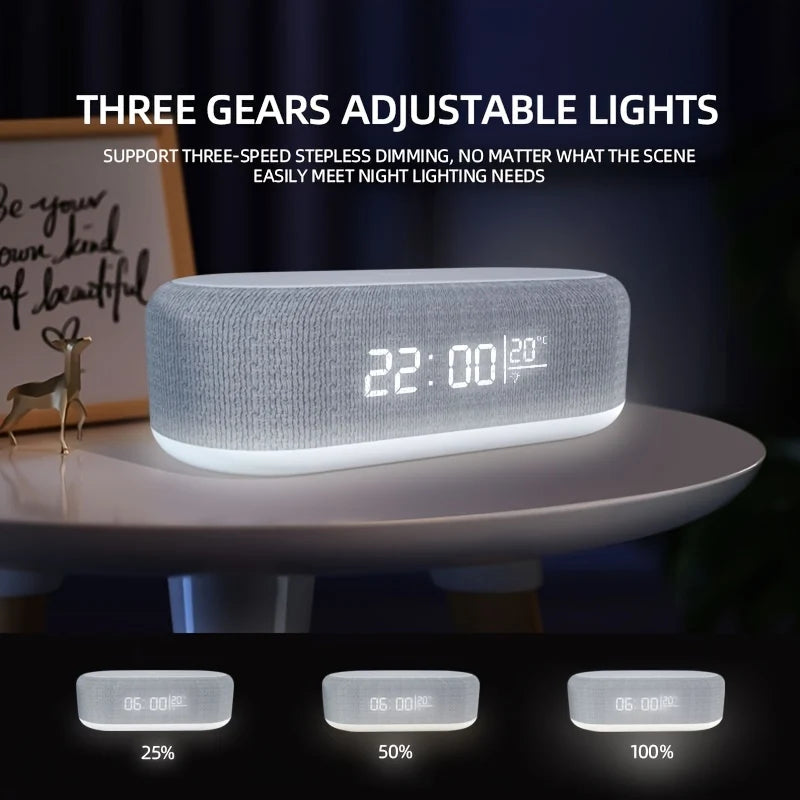 Wireless Charging Station | With Alarm Clock and Temperature Display