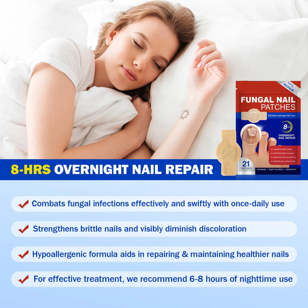 Nail Fungus Patches Overnight Adhesive Strips