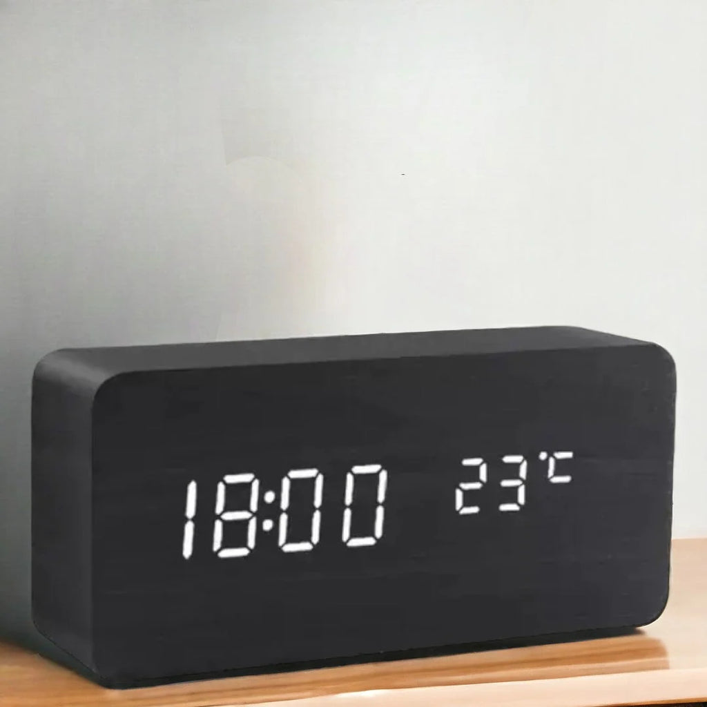 Digital Alarm Clock with Voice Activated Control