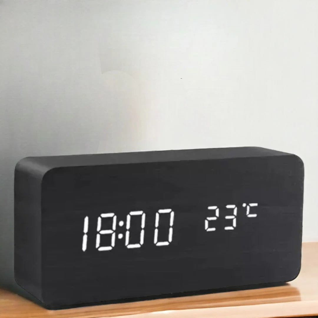 Digital Alarm Clock with Voice Activated Control