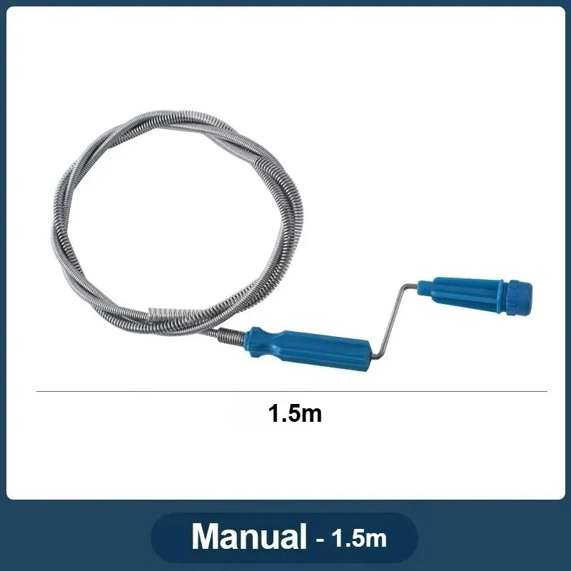 Drain Cleaning Spiral Drain