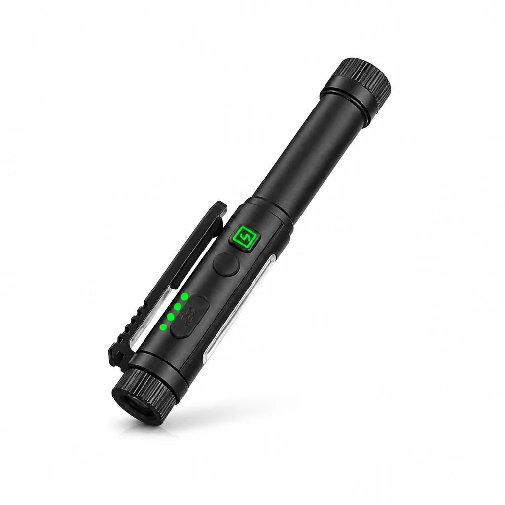 600 Lumen Magnetic Aluminum Alloy Pen Light (USB-C Rechargeable)