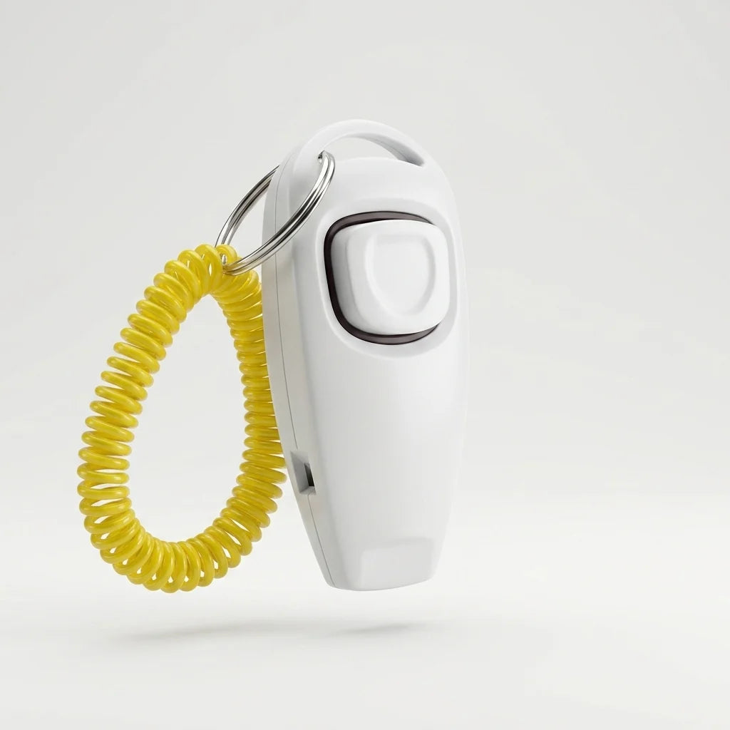 Lightweight High Frequency 2-in-1 Clicker & Whistle