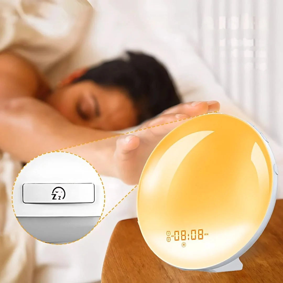 Sunrise Alarm Clock Wake-Up Light & Nature Sound Machine
