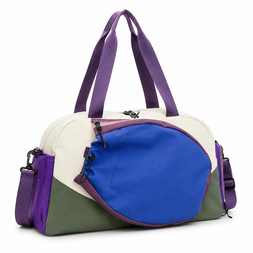 Large-capacity travel bag with zipper (adjustable strap)