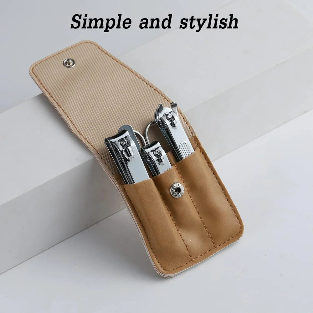 6-piece stainless steel nail clipper set