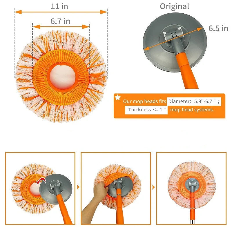 LuxaMop 360° Rotatable Cleaning Mop