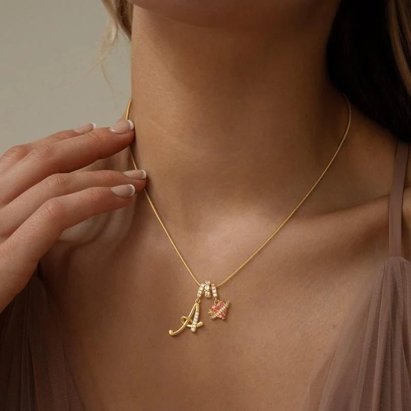 AuraLuxe™ — Your Personal Initial that Shines with Style and Confidence