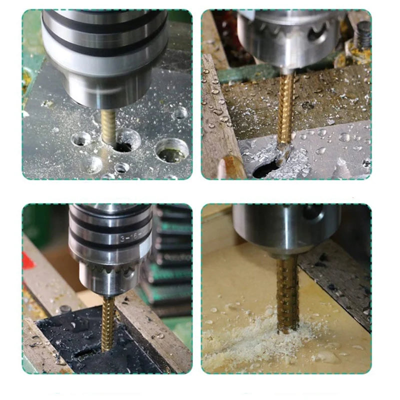 Titanium Step Drill Bit Set 6-piece