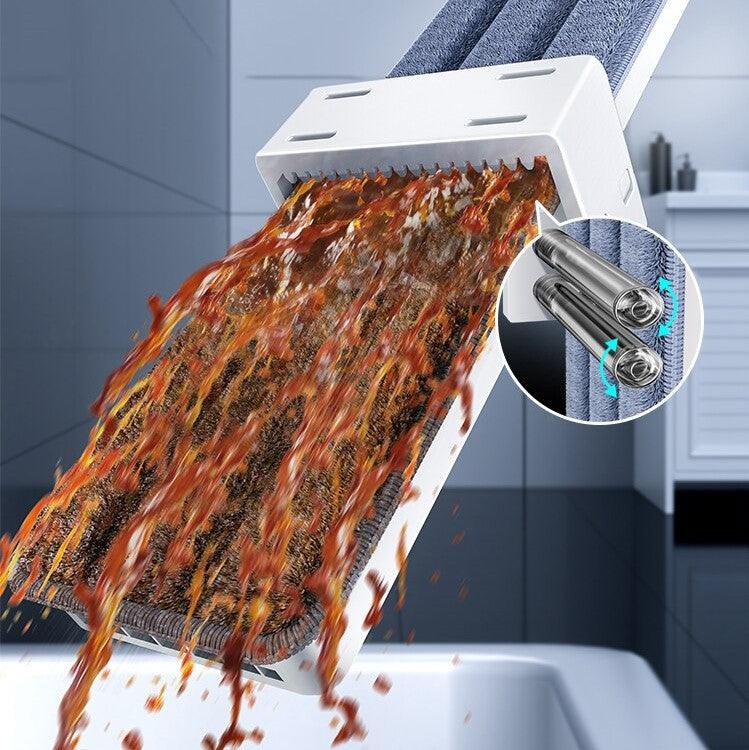 FlatMop 360° Rotating Cleaning Mop with Bucket