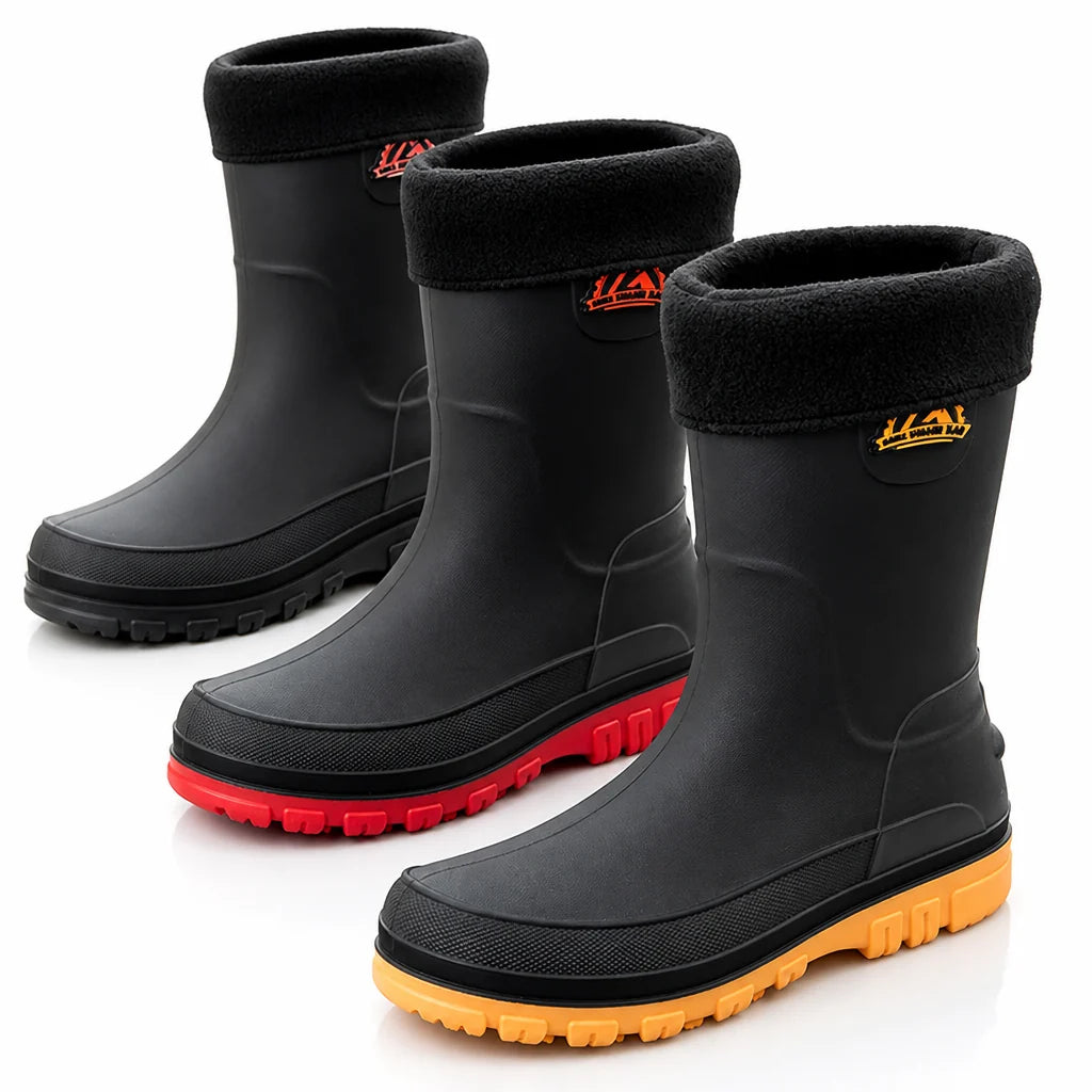 Waterproof Non-Slip Rubber Shoes for Men in Rain