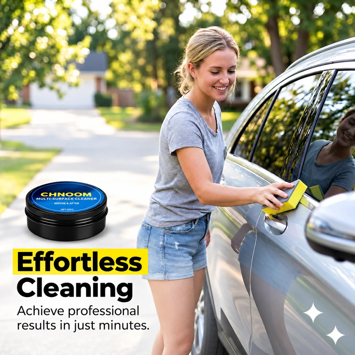 Chrome Repair Paste with Sponge 50g