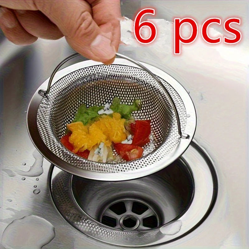 Stainless Steel Drain Strainer Protection Against Clogs