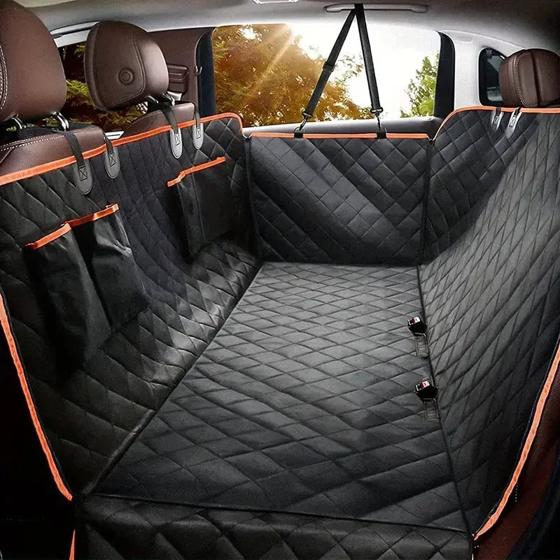 Dog Car Seat Cover Waterproof Back Seat Extender