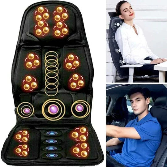 8-Mode Massage & Infrared Heat Seat Cushion (Car & Office)