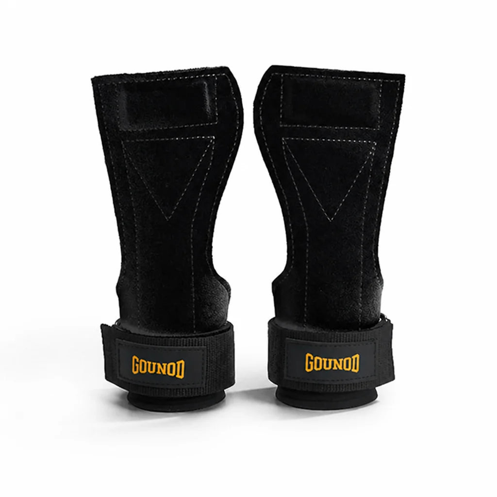 High-Quality Cowhide Leather Gloves for Weightlifting, Blister Resistant