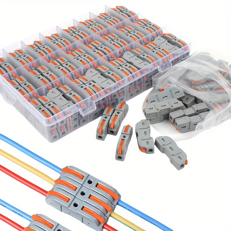 Hebelklemmverbinderset für Kabel | 2–4 Wege modular