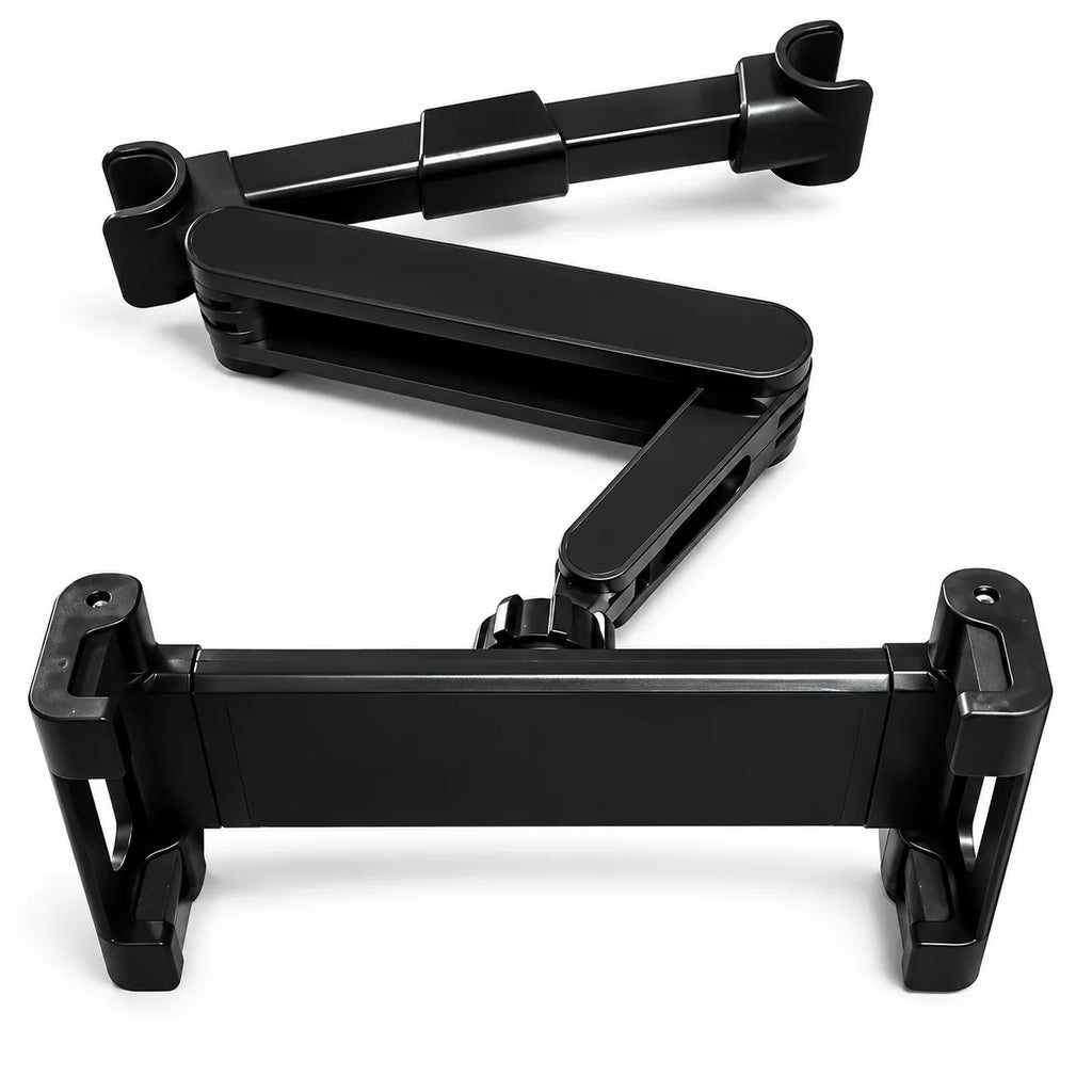Car Headrest Mount – Aluminum for Mobile Phone & Tablet