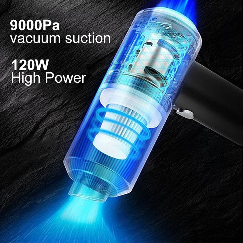 Cordless Car Hand Vacuum Cleaner 9000Pa