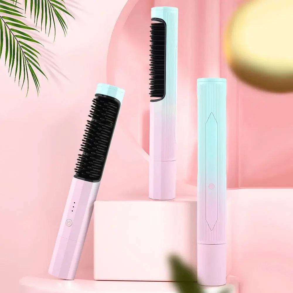 Wireless Hair Brush with Ion Technology