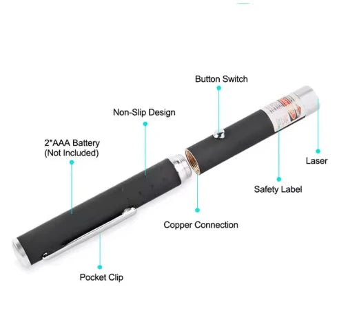 High-Performance Laser Pointer Red Green Blue-Violet C2