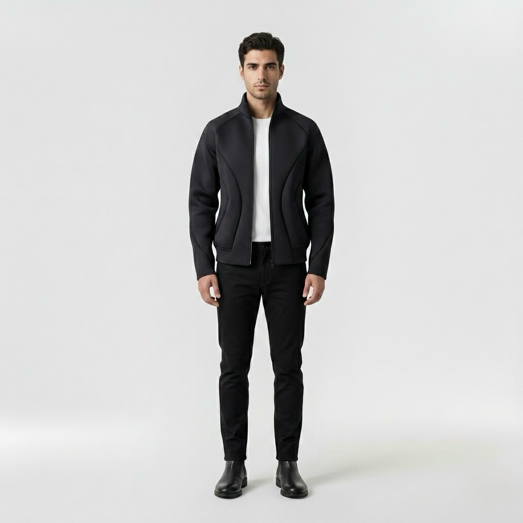 Men's Sculpted Zip Jacket