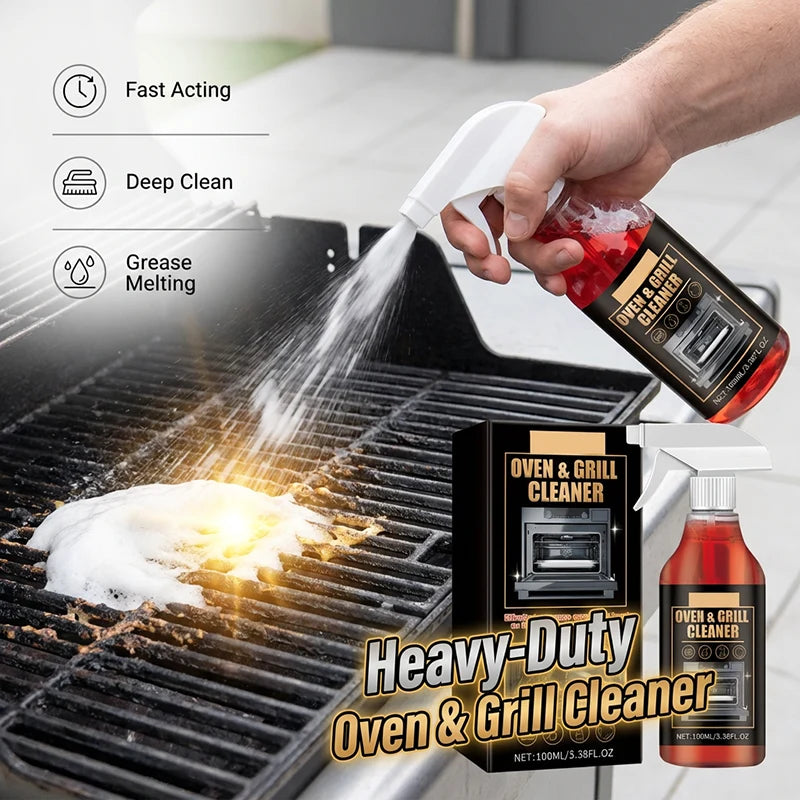 Grill Degreaser Spray – Powerful Degreasing
