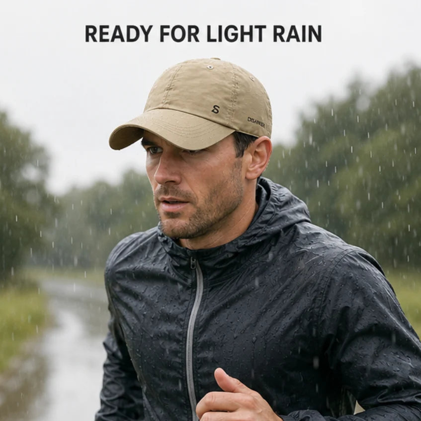 Men's Waterproof Running Cap – Lightweight & Adjustable