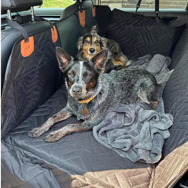 Dog Car Seat Cover Waterproof Back Seat Extender