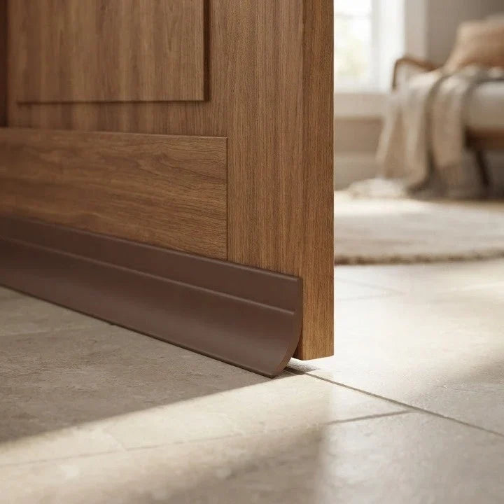 Self-adhesive three-layer silicone seal for doors