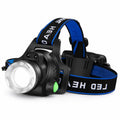 LED Headlamp USB Rechargeable Floodlight & Spotlight