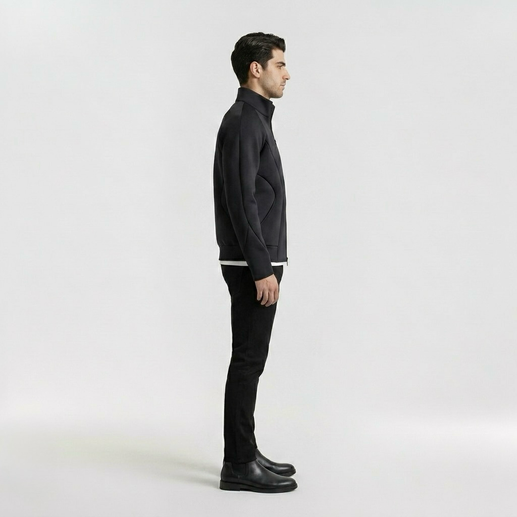 Men's Sculpted Zip Jacket