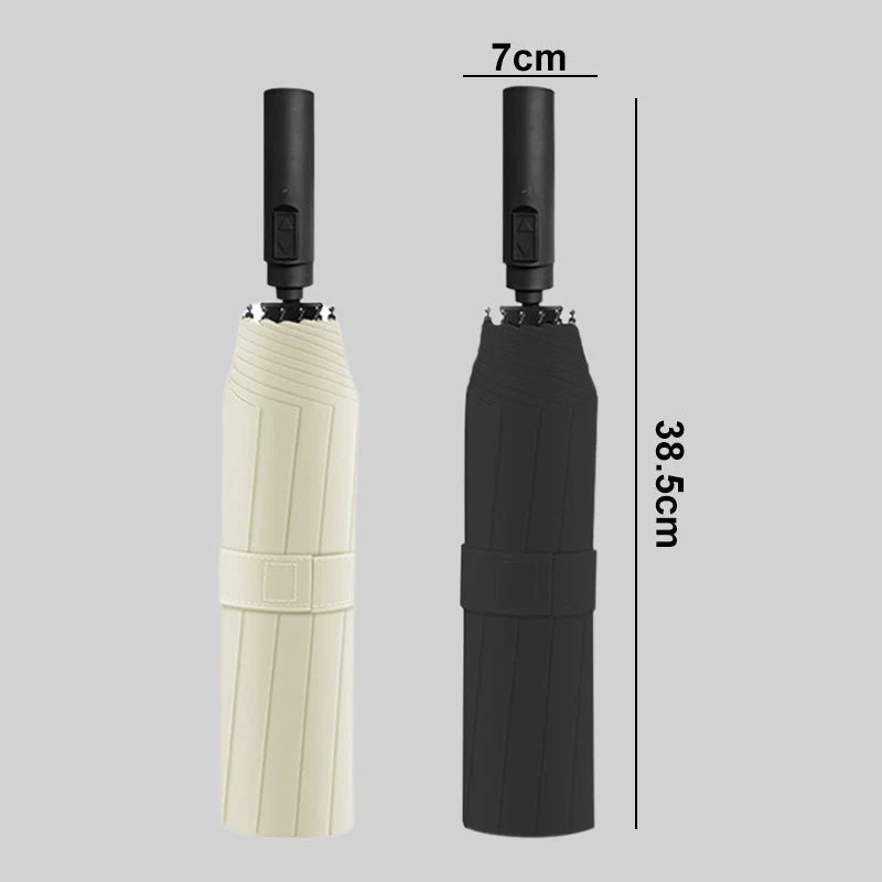 Auto Open Umbrella UPF 50+ USB-C Rechargeable