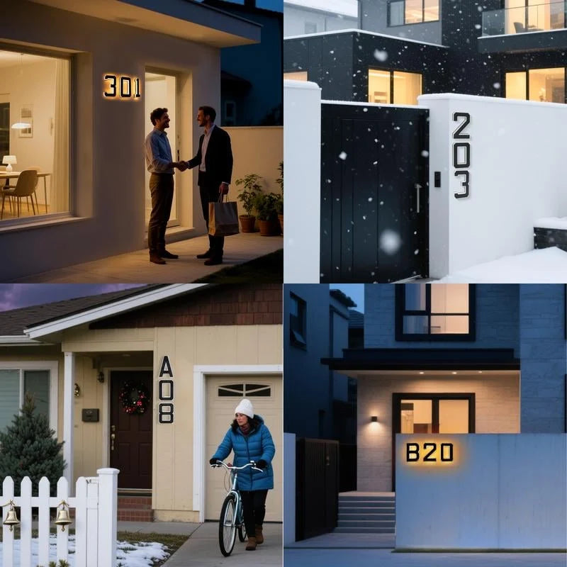 LumiSign™ — Make Your Home the Brightest Guide So No One Stands in the Dark Anymore