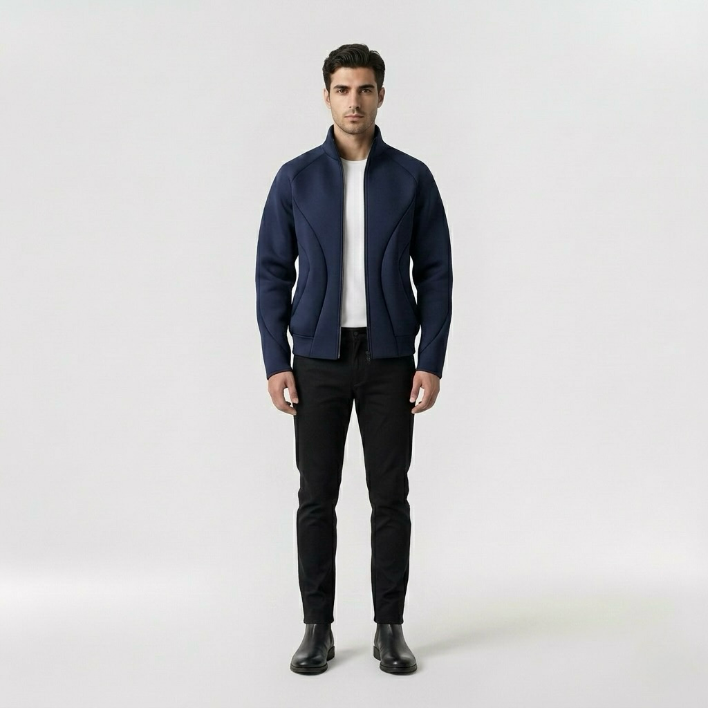 Men's Sculpted Zip Jacket