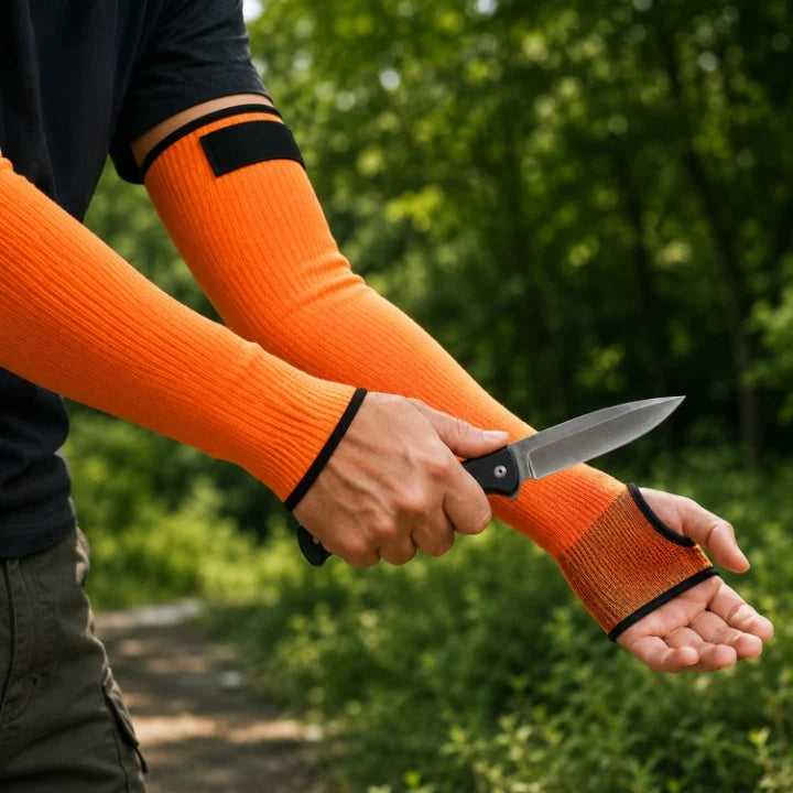 Work sleeves with Velcro fastener – 40 cm
