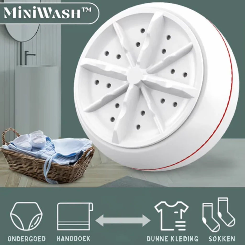 MiniWash Ultrasonic Mini Washing Machine USB