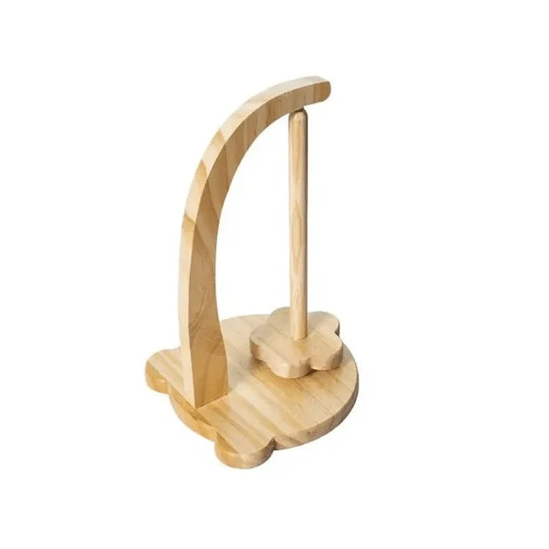 YarnMaster Wooden Yarn Winder with 360° Rotation Function