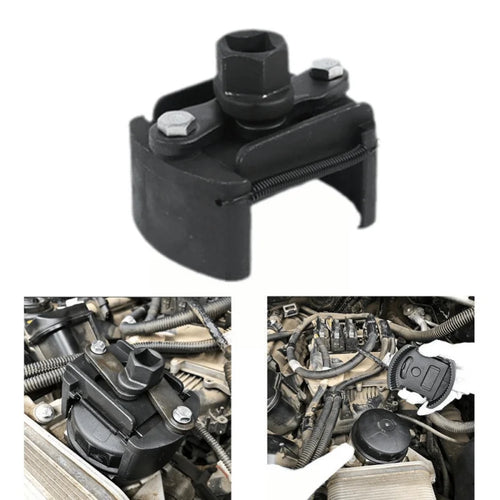 Adjustable Oil Filter Wrench 60–80 mm | 2-Claw Grabber for Oil Filter