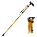 Walking Cane, Folding Mobility Aid, Adjustable Height