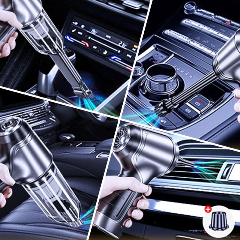 Car Vacuum Cleaner Cordless USB Rechargeable