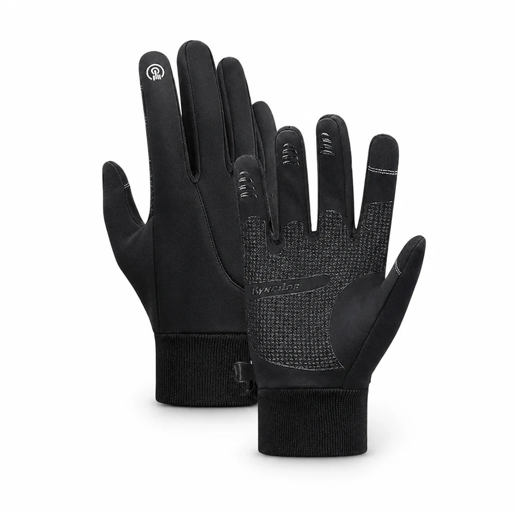 Waterproof Winter Gloves, Compatible with Touchscreens