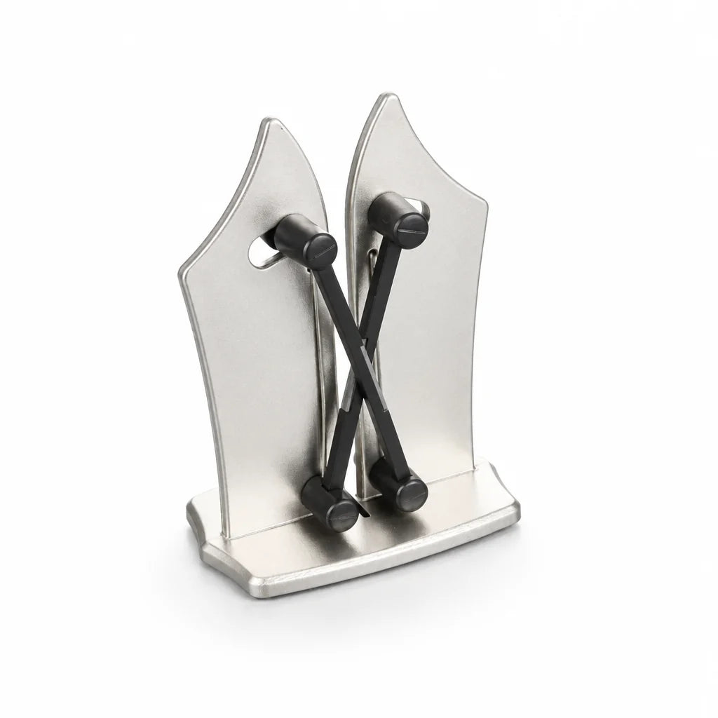 3-stage ergonomic and non-slip knife sharpener