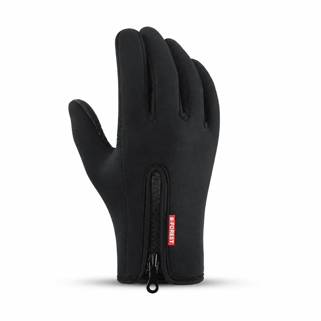 Waterproof & Windproof Fleece-Lined Winter Gloves with Touchscreen Function