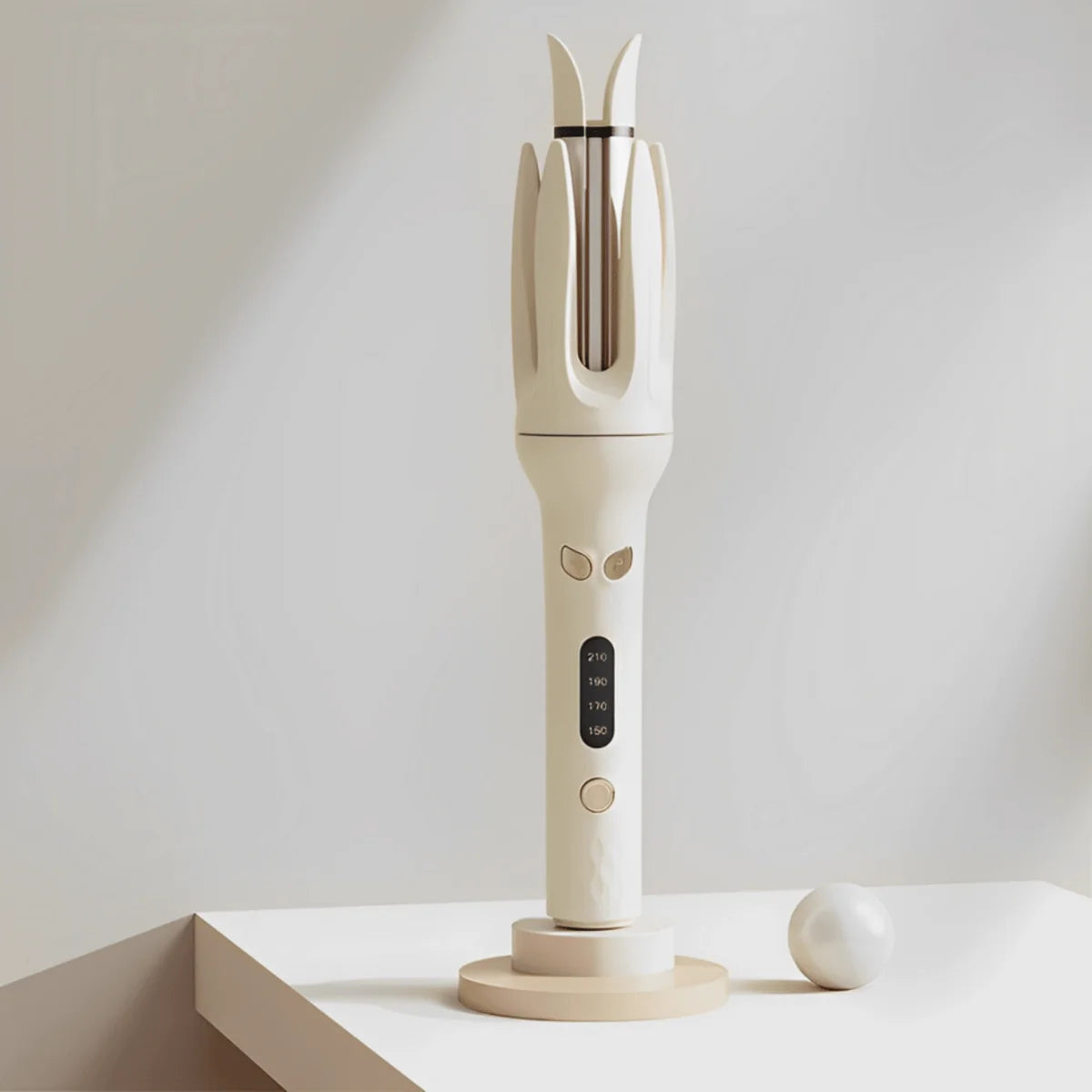 Curling iron for various curl styles