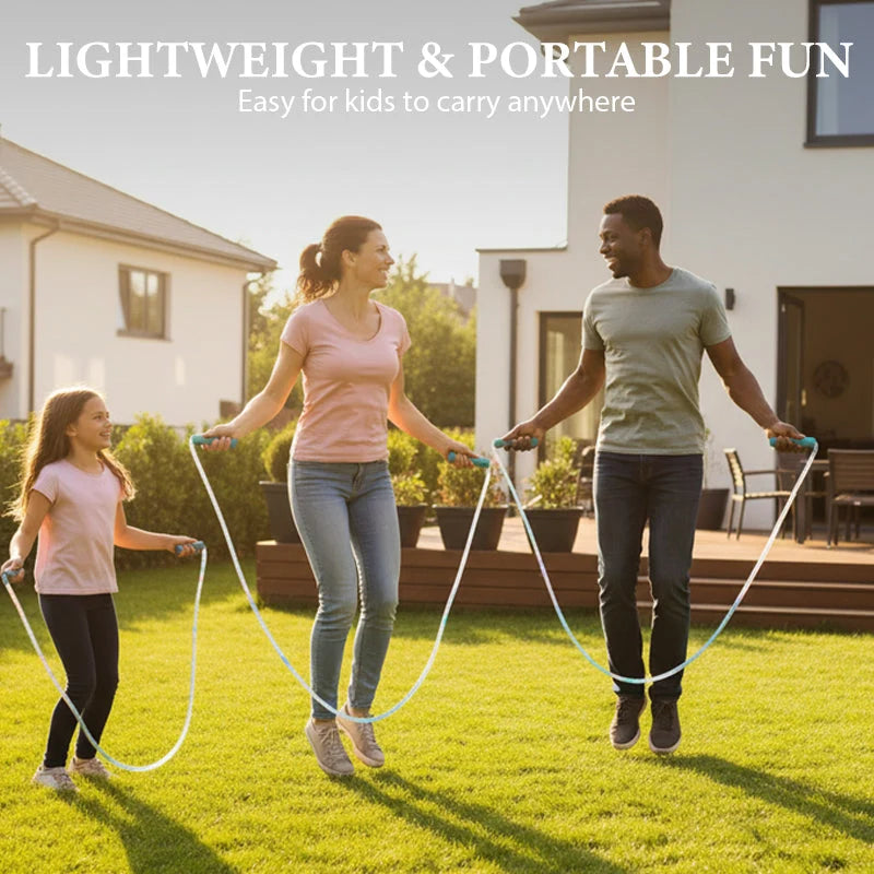 LuminaJump™ — Turns any jump rope into a magical, glowing adventure full of fun and movement