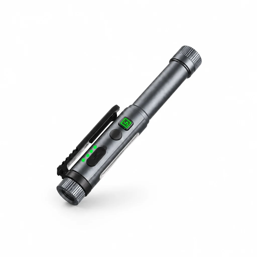 600 Lumen Magnetic Aluminum Alloy Pen Light (USB-C Rechargeable)